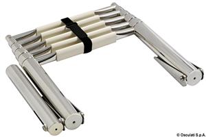 Scaletta 5 gradini con maniglia 430 mm
